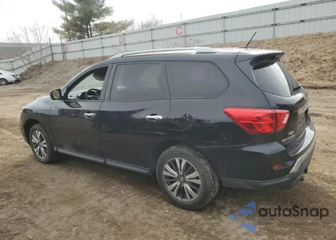 2018 Nissan Pathfinder S из США, поврежденный, VIN 5N1DR2MM8JC659052